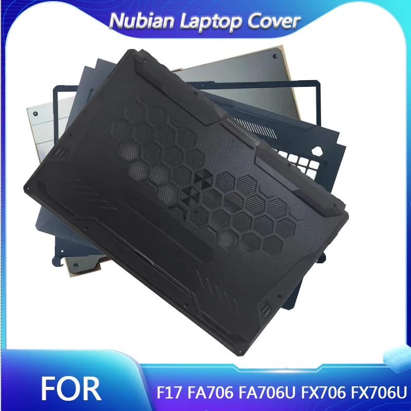 

NEW For F17 FA706 FA706U FX706 FX706U Laptops Case LCD Back Cover/Front Bezel/Palmrest/Bottom Cas Hinge Metal version