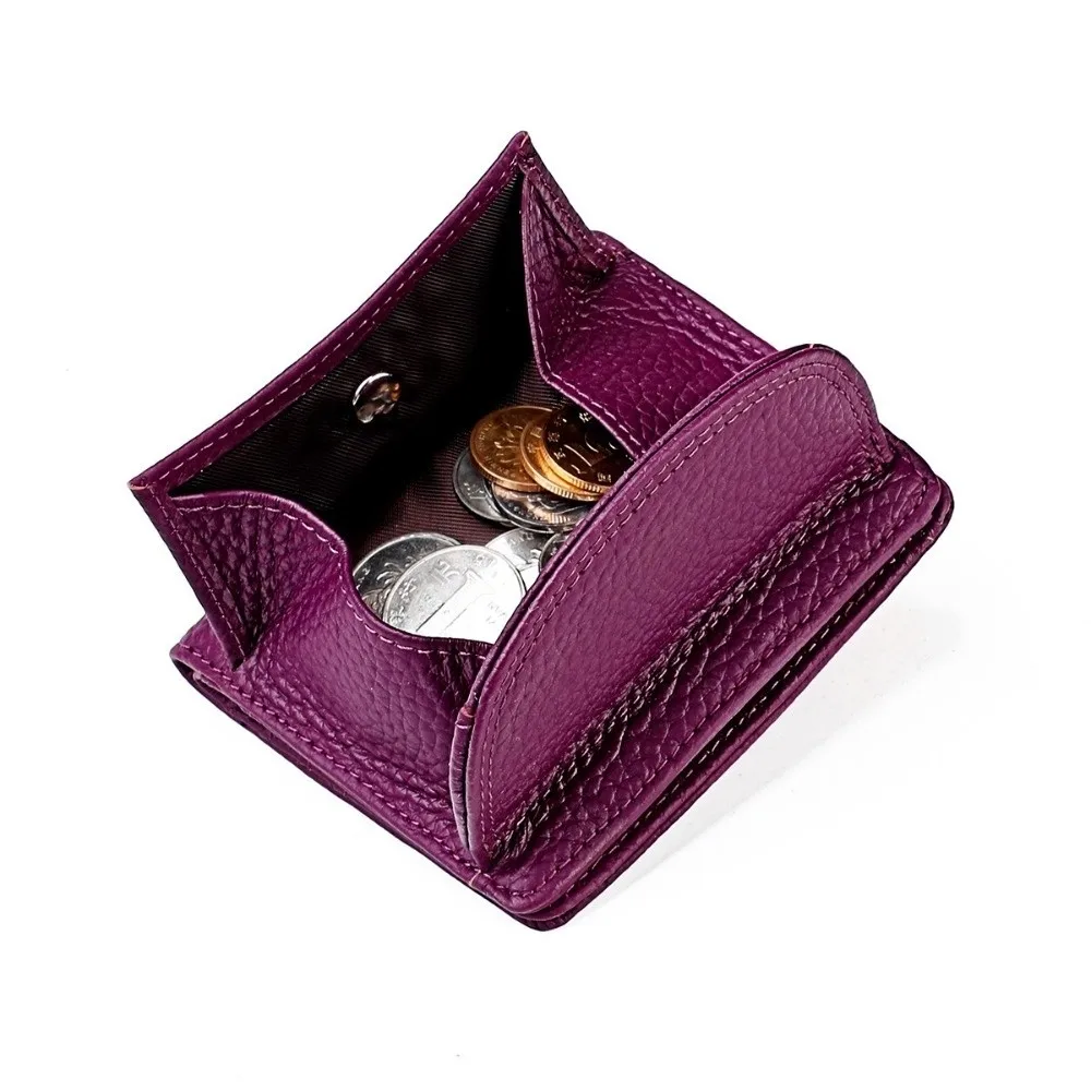 

Luxury Folding Genuine Leather Purse RFID Protection Portable Clutch Card Holder Retro Large Capacity Coin Purse Pocket Gift