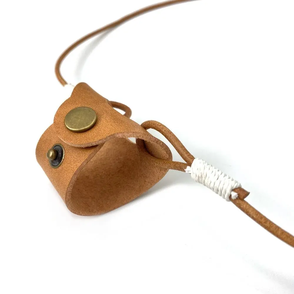 Lightweight Leather Anti Fall Hanging Neck Strap Glasses Lanyard Storage Case Sunglasses Storage Rope