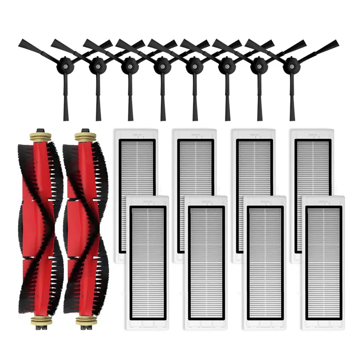 

A58E-для Xiaomi 1S SDJQR01RR, SDJQR02RR, SDJQR03RR/Roborock E3 S4 S5 S50 S6 Max Запчасти Аксессуары Основные боковые щетки Фильтры