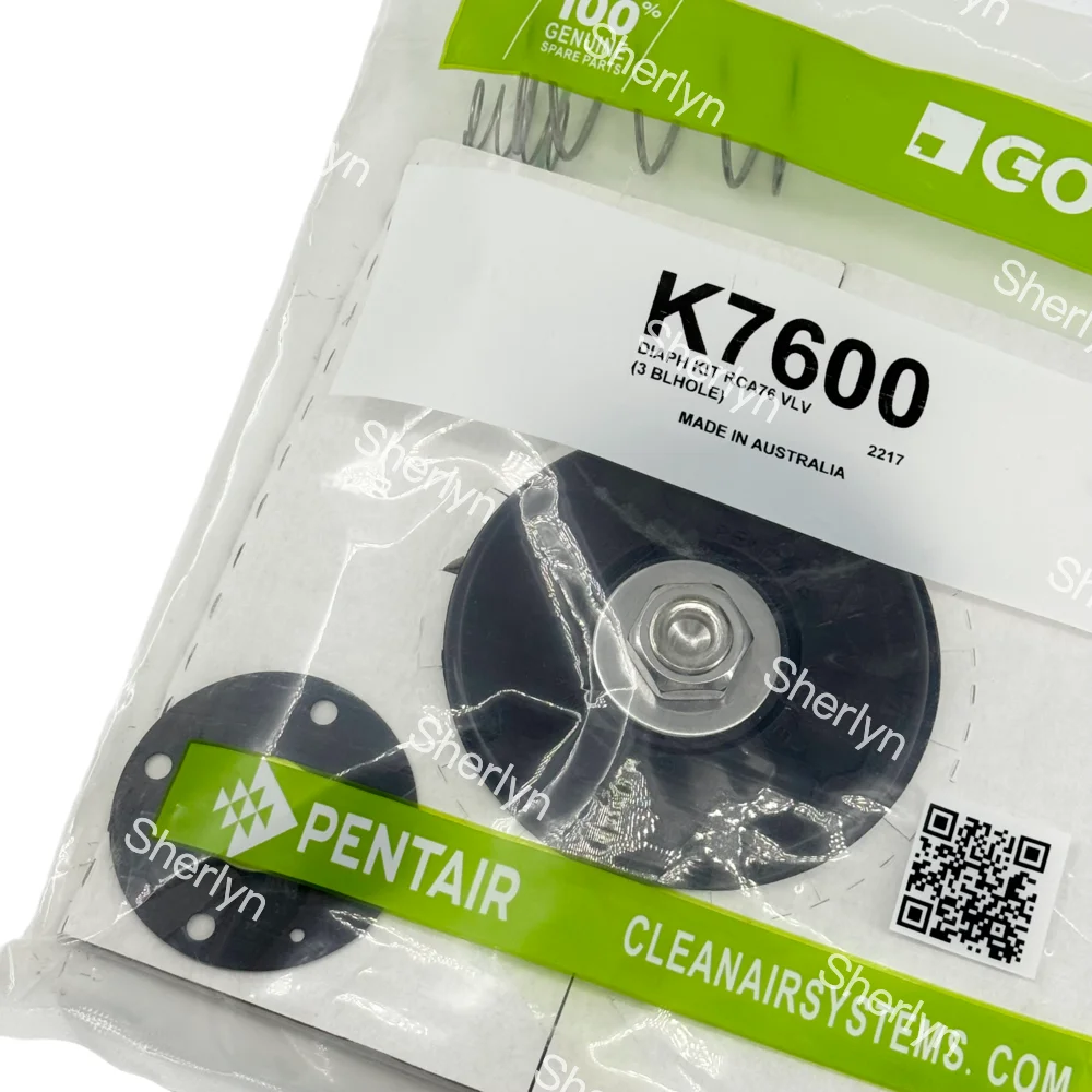 GOYEN K7600 K7602 CA76MM CA76T Pulse Valve 3-inch Diaphragm Repair Kit RCA76T/MM