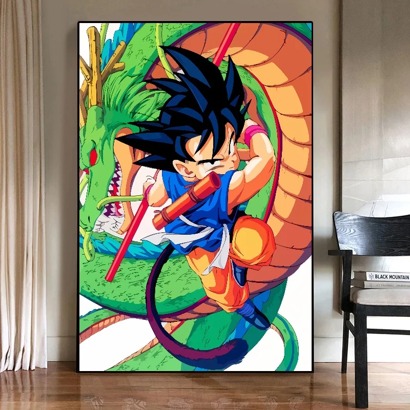 ドラゴンボールZ キャンバス絵画 家庭装飾用