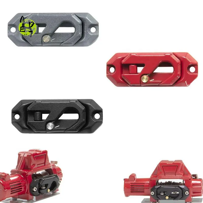 AED7-RC 1/10 1/8 Klettern Auto Winde Metall Draht Guide Winde Geländer Für TRX4 KM4 SCX10