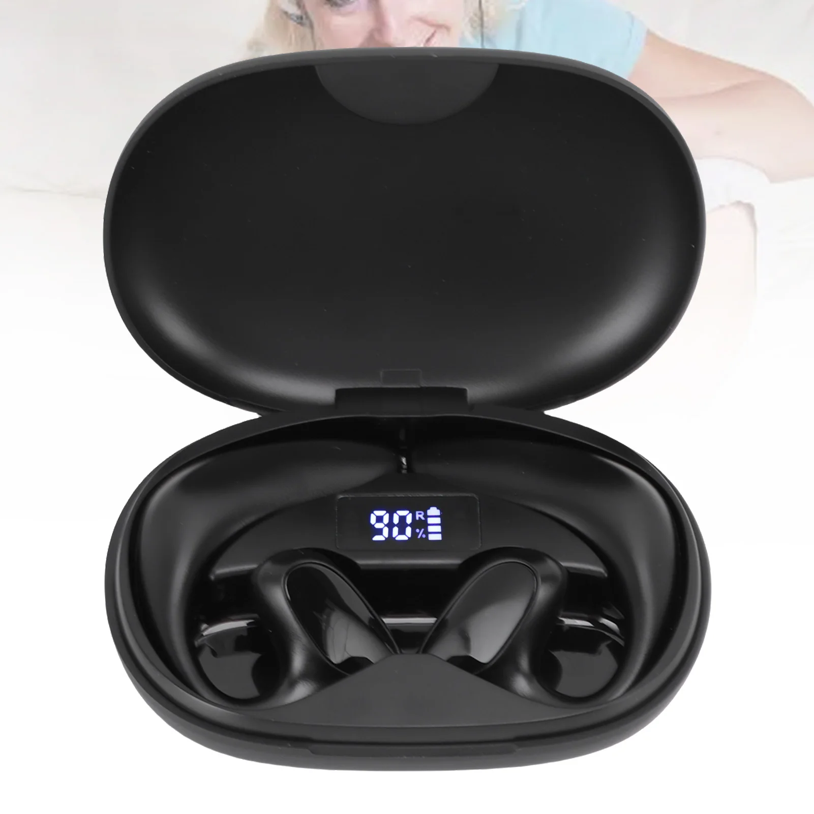 Auricolari per traduzione Al Wireless in tempo reale Tipo C Dispositivo per traduttore di ricarica Auricolari Bluetooth 5.3 per viaggi d'apprendimento aziendale