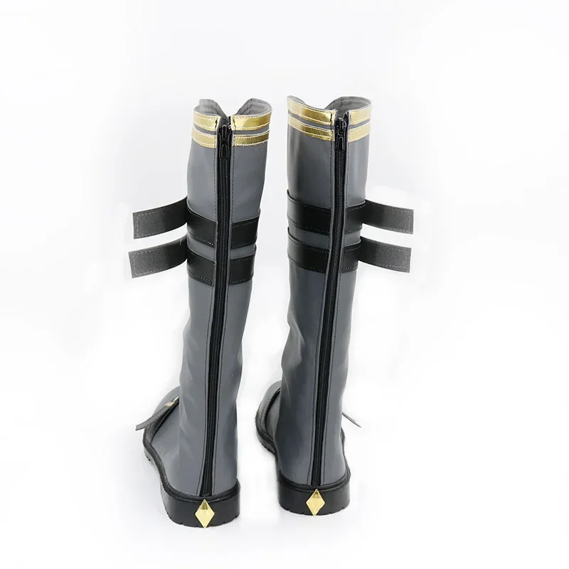 Gioco Pretty Derby Symboli Kris S Scarpe Cosplay Scarpe in pelle PU Stivali di carnevale di Halloween Prop su misura