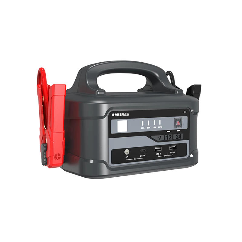 Big Capacity Truck Jump Starter Heavy Duty Truck 12/24 Volt Jump Starter Car Battery Jump Starter 24V