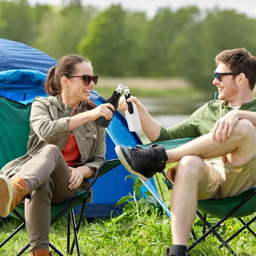 

Высококачественная изоляционная крышка для пивной бутылки с кольцевой защитной сумкой для бутылки с водой, портативная, 12 унций, 330 мл, рукав для чашки на открытом воздухе
