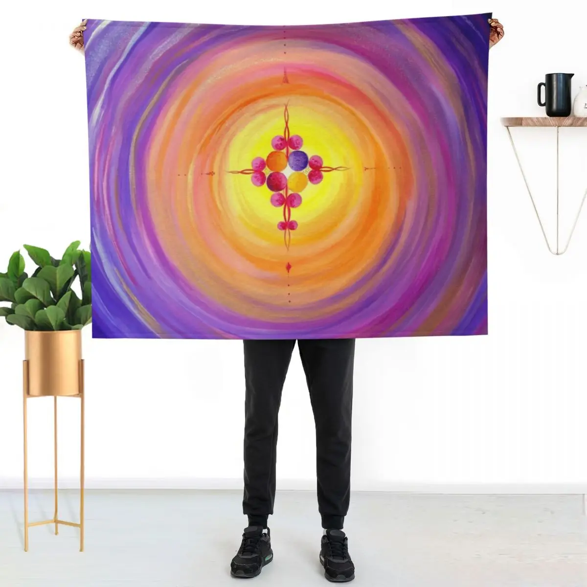 Love Harmony Expansion Throw Blanket Loose warm for winter Luxury halloween Custom Luxury Thicken Blankets