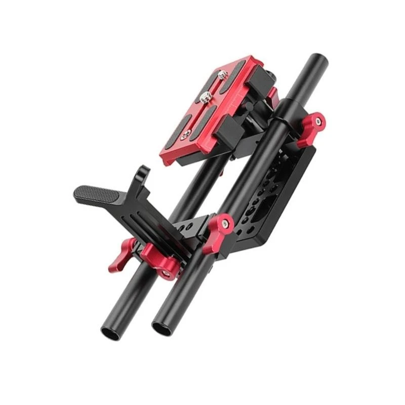 Gimbals base en forma soporte lente en forma Y con 1/4 3/8 placa base hilo .h05a