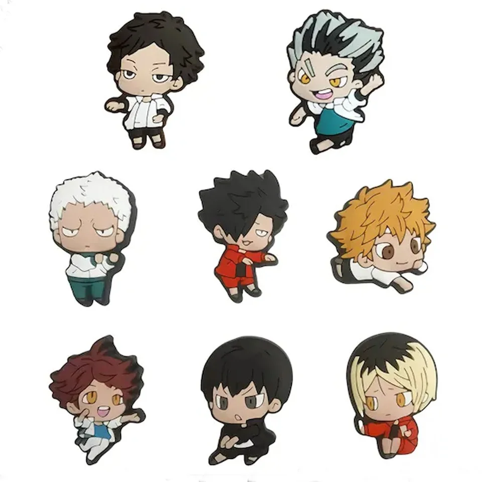7-18 Stück Japan Anime Schuh-Charms Cartoon Jujutsu Kaisen Schuh-Accessoires Dekorationen für Clogs Sandalen Schnallen Freunde Party Geschenke – Detail 5