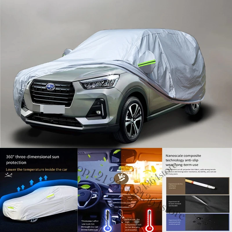 

For Subaru REX Car cover Exterior Car Cover Outdoor Protection Full Car Covers Waterproof