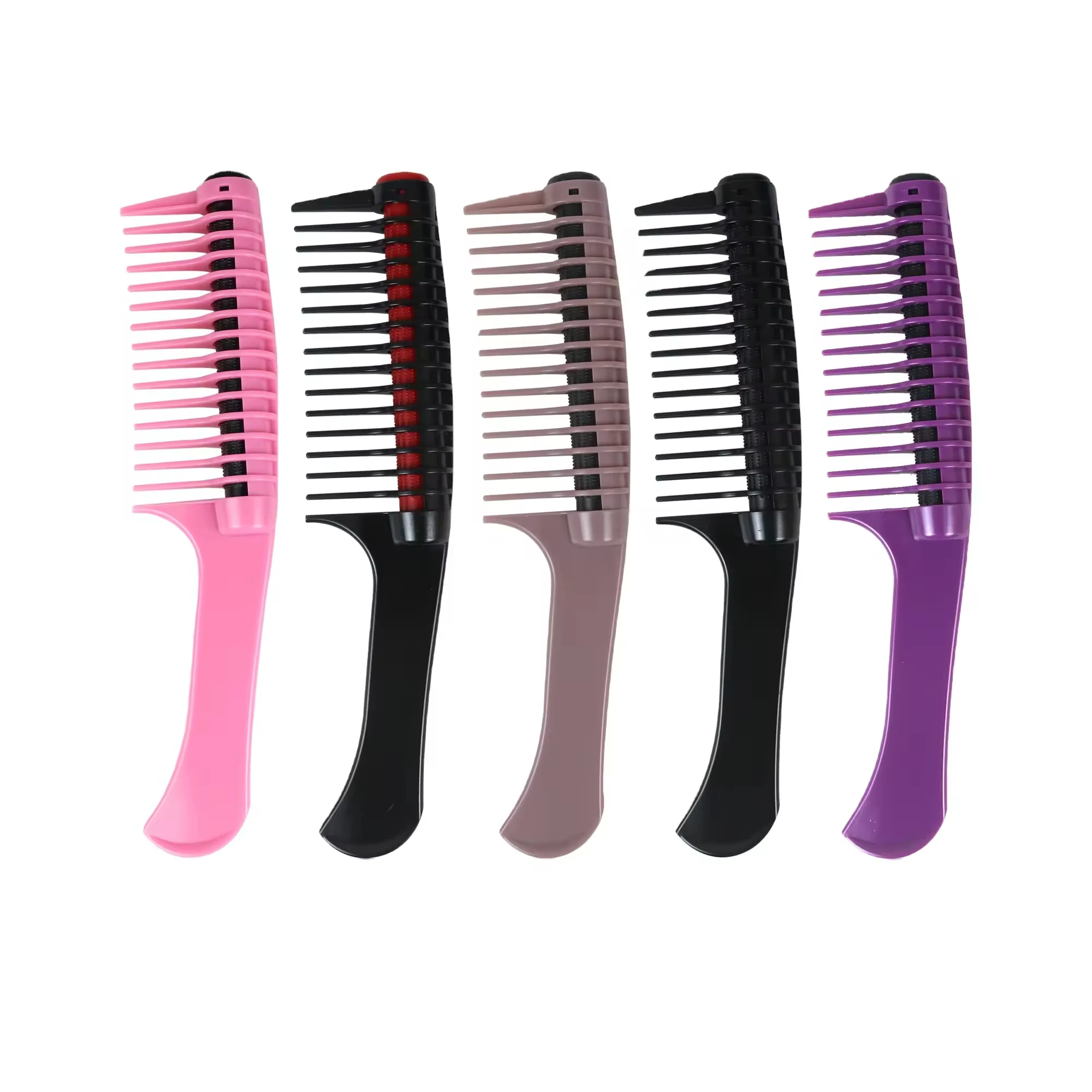 

Роликовая расческа для краски для волос Gute — АБС-пластик, конструкция с роликовым сердечником, несколько цветов, вечернее применение — для салона и домашнего использования