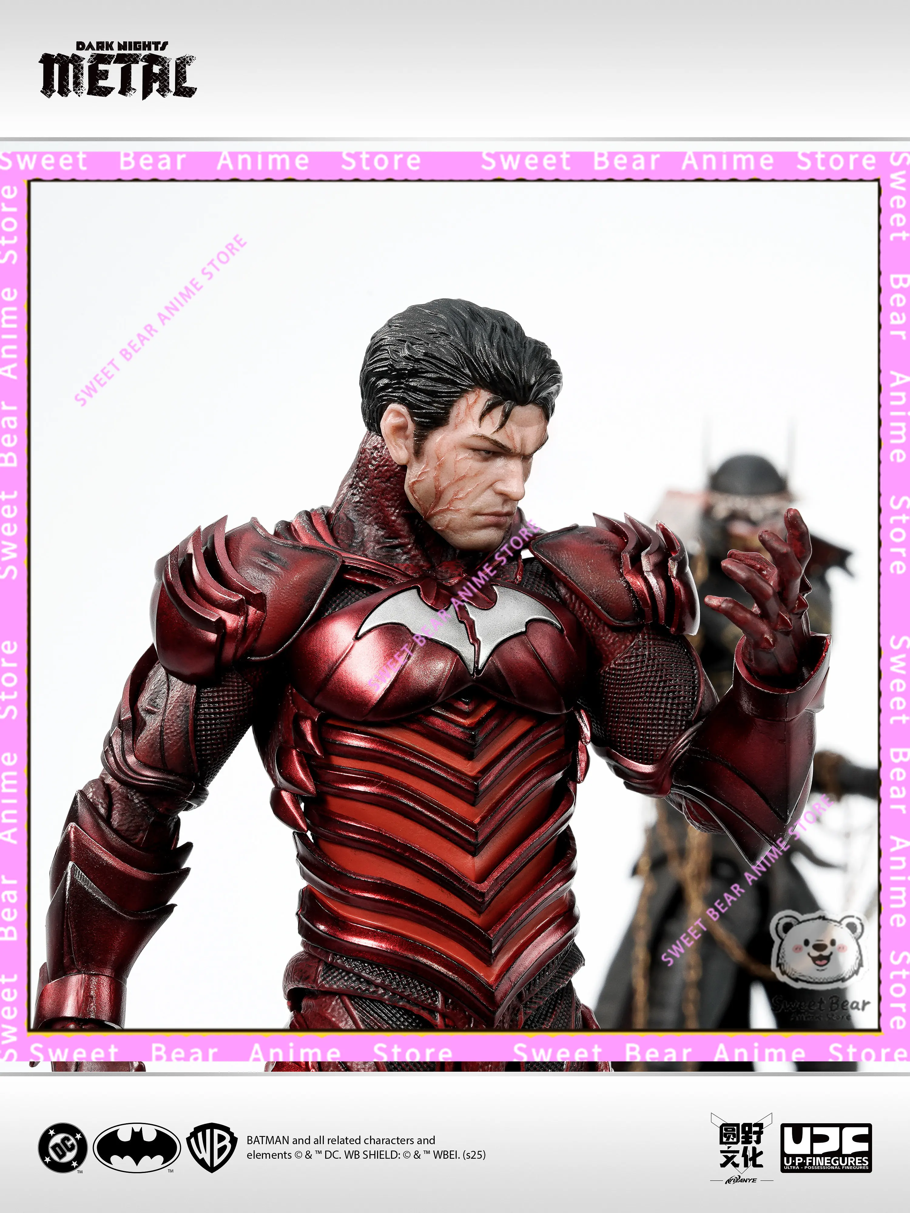 ما قبل البيع UPFinegures 1/12 مقياس الموت الأحمر ليالي الظلام: المعادن عمل نموذج لجسم اللعب العصرية سطح المكتب دمية المقتنيات