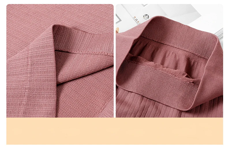 2-teiliges warmes Thermo-Unterwäscheset für Damen, sexy Unterwäsche, lange Unterhosen, Herbst-Winter-Thermo-Set, Damenkleidung mit mittelhohem Kragen und formgebendem Design. – Detail 16