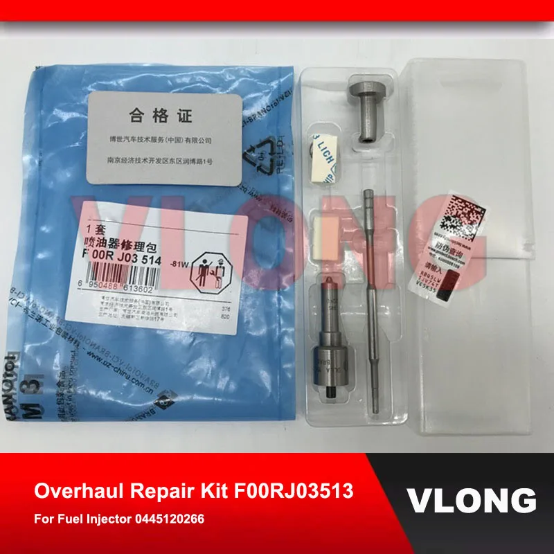 Diesel Injector Overhaul Kit For WEICHAI WP12 EURO IV 0445120266 Inyector Spray Repair Parts DLLA148P2222 0433172222 F00RJ03513