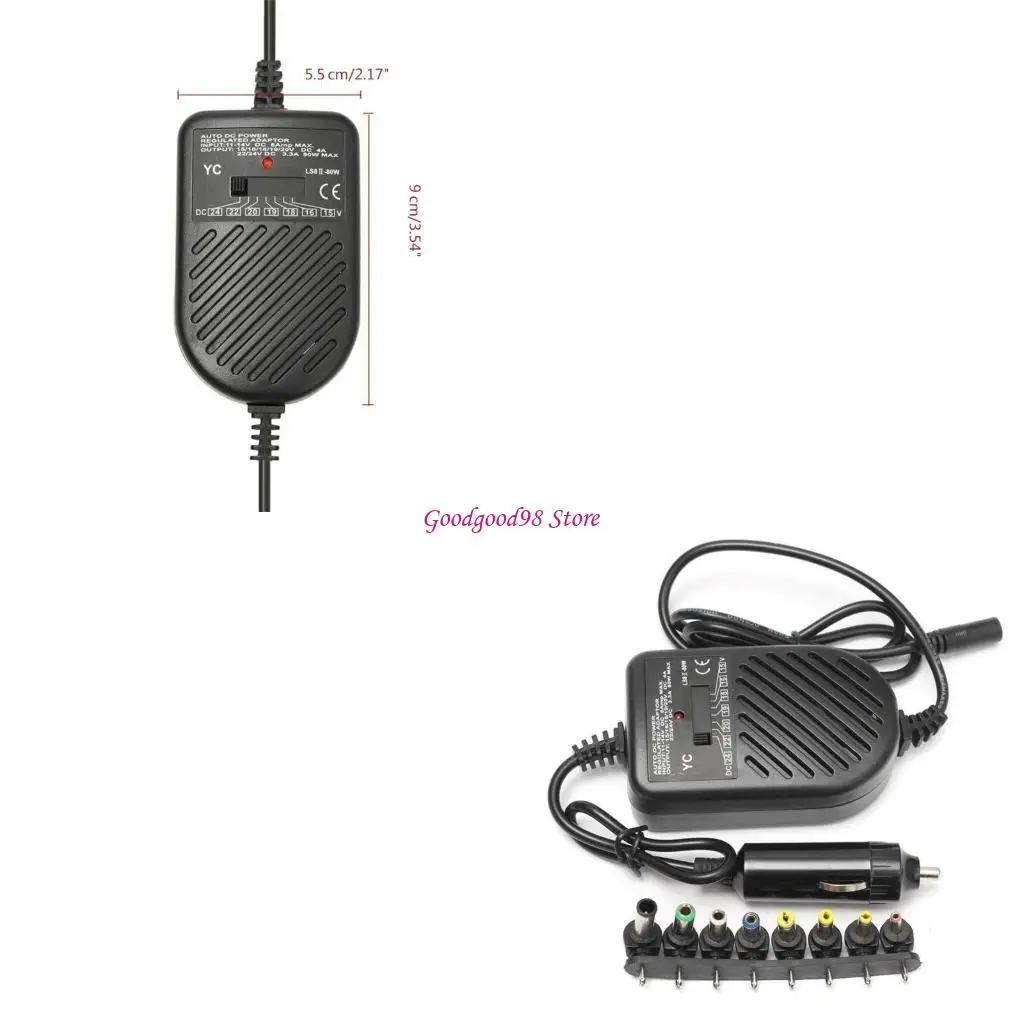 

Car Laptop Adapter Multi function Adjustable Car Adapter