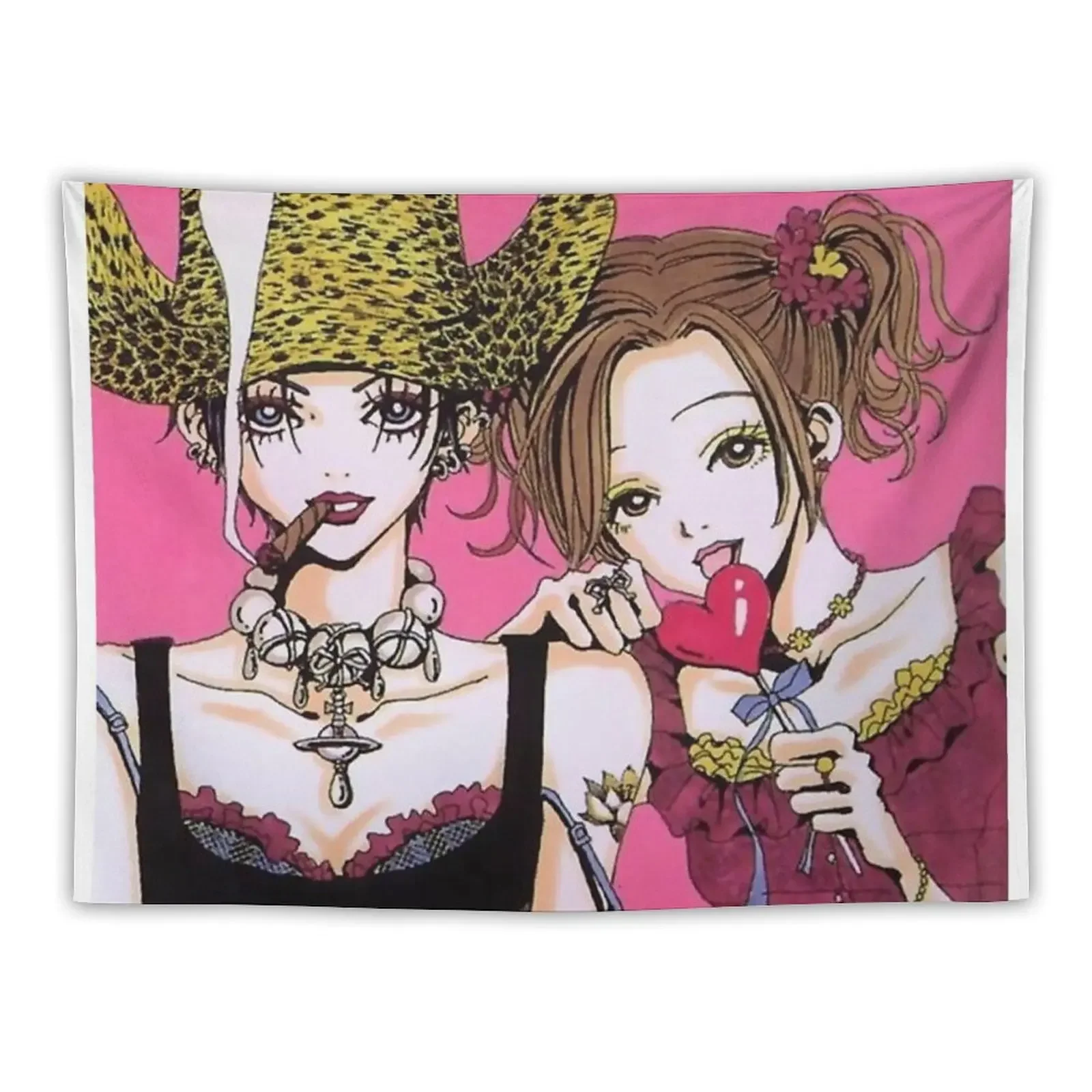 

NANA anime poster Tapestry Decoration For Bedroom Home Decorating Aesthetic Room Decor Tapestry