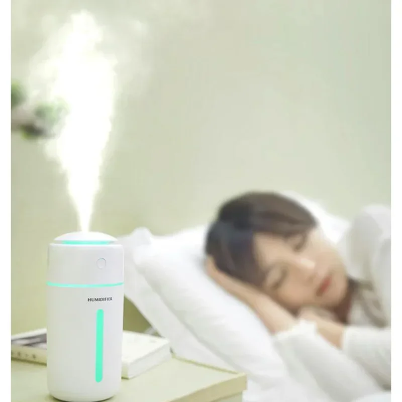 

Car Air Humidifier Water Aromatherapy LED 350ML USB for Office Home Wireless Humidification Aroma Essential Oil Diffuser