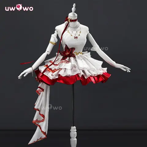 UWOWO Camellya Cosplay Collab Series:Game Wuthering Waves Camellya KFC Collab Cosplay Costume Wuwa Halloween Costume