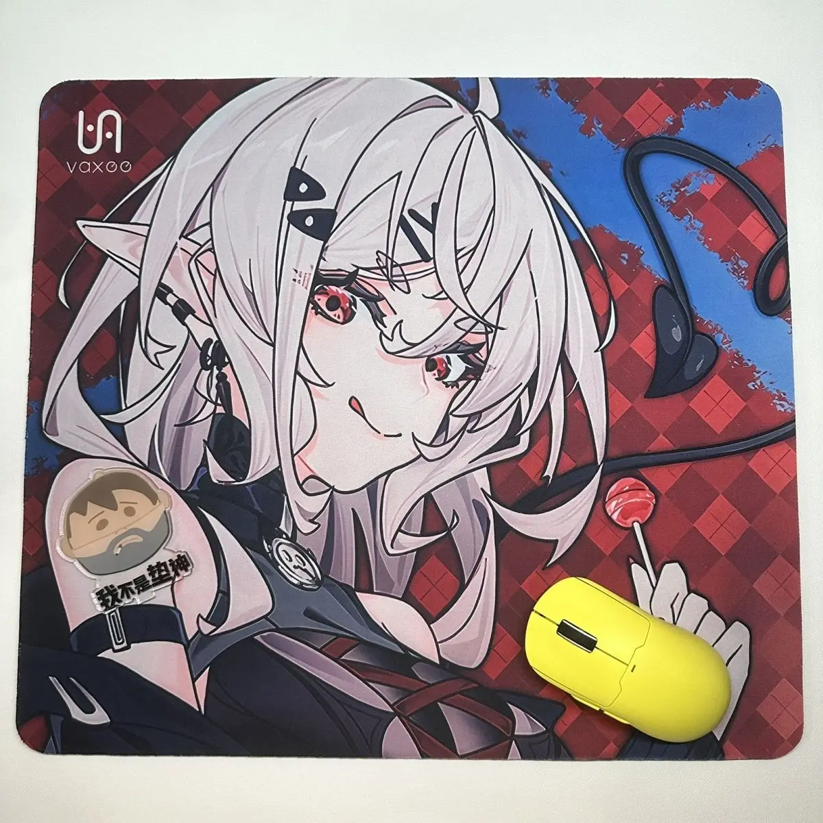 Vaxee Yuki Mousepad Smooth Delicate Surface E-sports Gaming Mousepad Custom Anime Girl Mouse Pad Valorant CS2 FPS Gamer Gifts