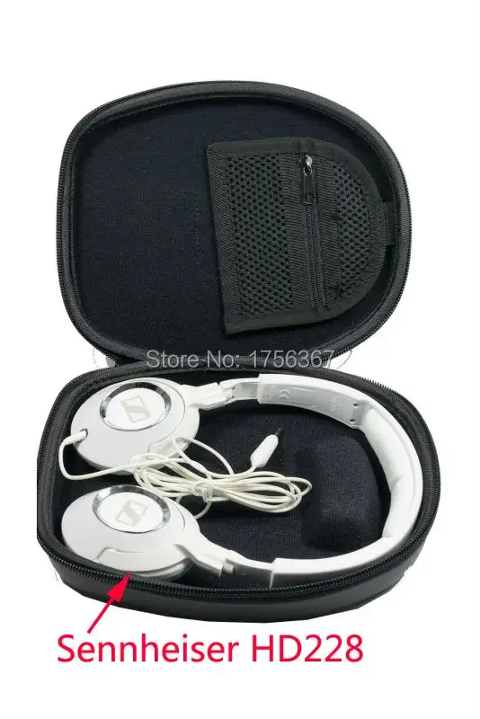 Earphone Suitcase headphone Carry case boxs For Sennheiser HD218 HD228 HD238 HD219 HD229 HD239 HD220 Headphone