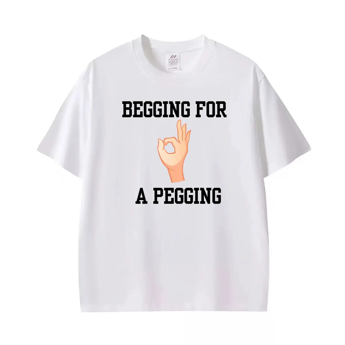 Offensive Meme Begging for Pegging - Rude Stag Do Funny T Shirts Men's Women Humor Casual T Shirt Fashion Classic T-shirt