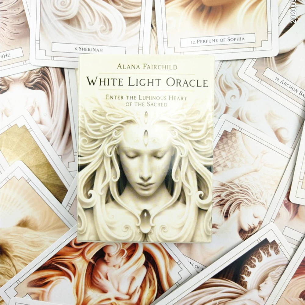 New  White Light  Oracle. Board Games .Tarot Cards Party For Adult  Guidance Divination Fat.Tarot Cards for beginners