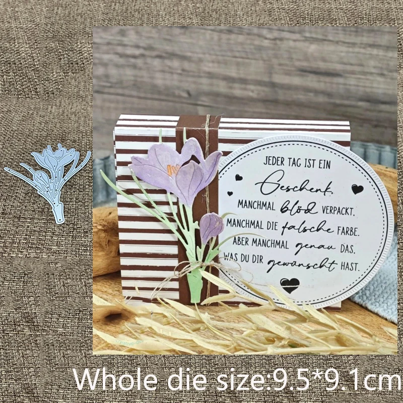 Neues Design Metall-Schablonenform Schneidewerkzeug Blumendekoration Scrapbook-Stanzform Album Papierkarten Basteln Prägen