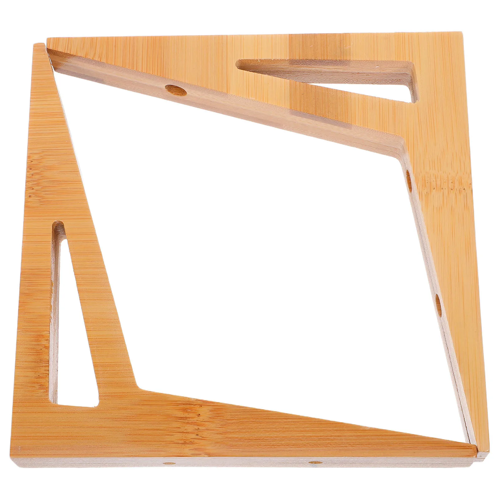 

2Pcs Wall Shelf Supports Wood Brackets for Shelves Sturdy Loadbearing Simple to Fix for Living Room Bedroom Kitchen Clutter