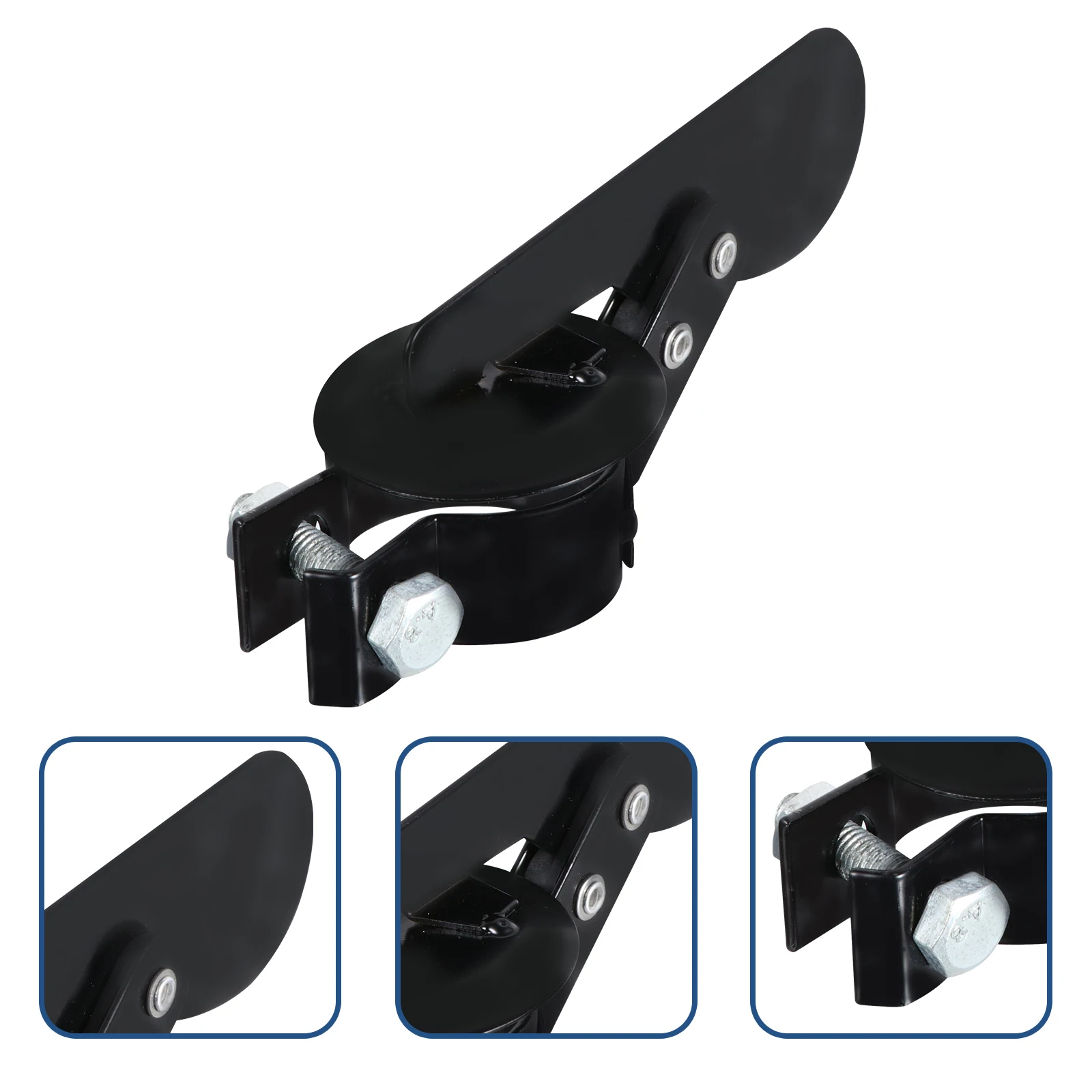 

Generator Exhaust Rain Cap Weatherproof Steel Flap Waterproof Lid For Tractor Rainproof Durable Cover Bulldozer