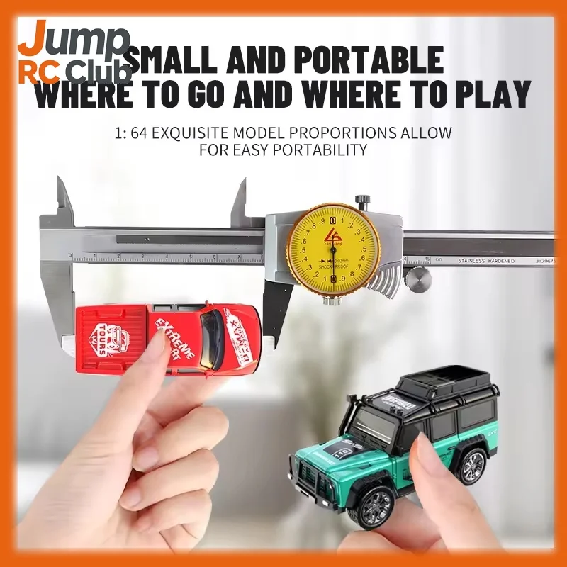 

1:64 мини-сплав RC пикап внедорожник, перезаряжаемая высокоскоростная игрушечная гоночная машина для дрифта, электрический миниатюрный автомобиль в подарок для детей