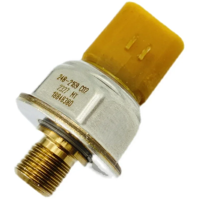 Hot SalesExcavator Parts Applies High-pressure Common Rail Fuel Pressure Sensor 248-2169 2482169.