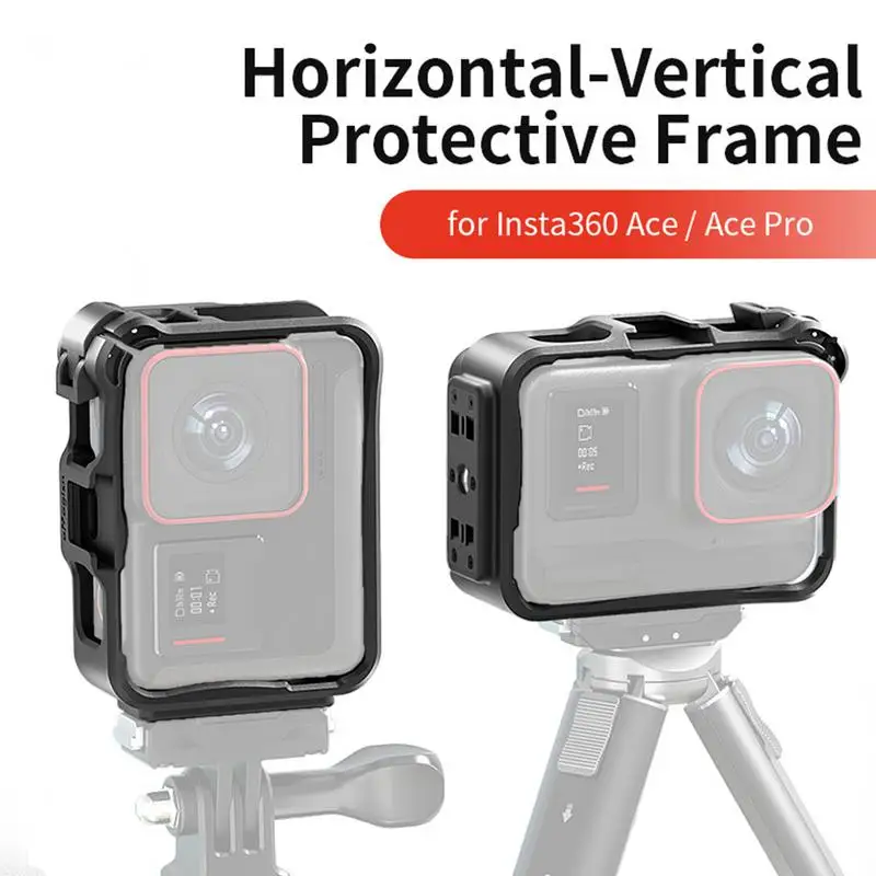 Action Camera Frame Tight Fit Sports Camera Protective Case Shock-Proof Camera Case For Protection For Outing Traveling Camping