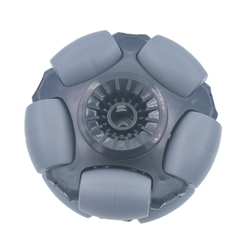 70/85mm Omni Wheels Zabawkowe koło z silnikiem elektrycznym Koła poziome Koło dookólne Robot Omni Wheels z sprzęgłem silnika prądu stałego