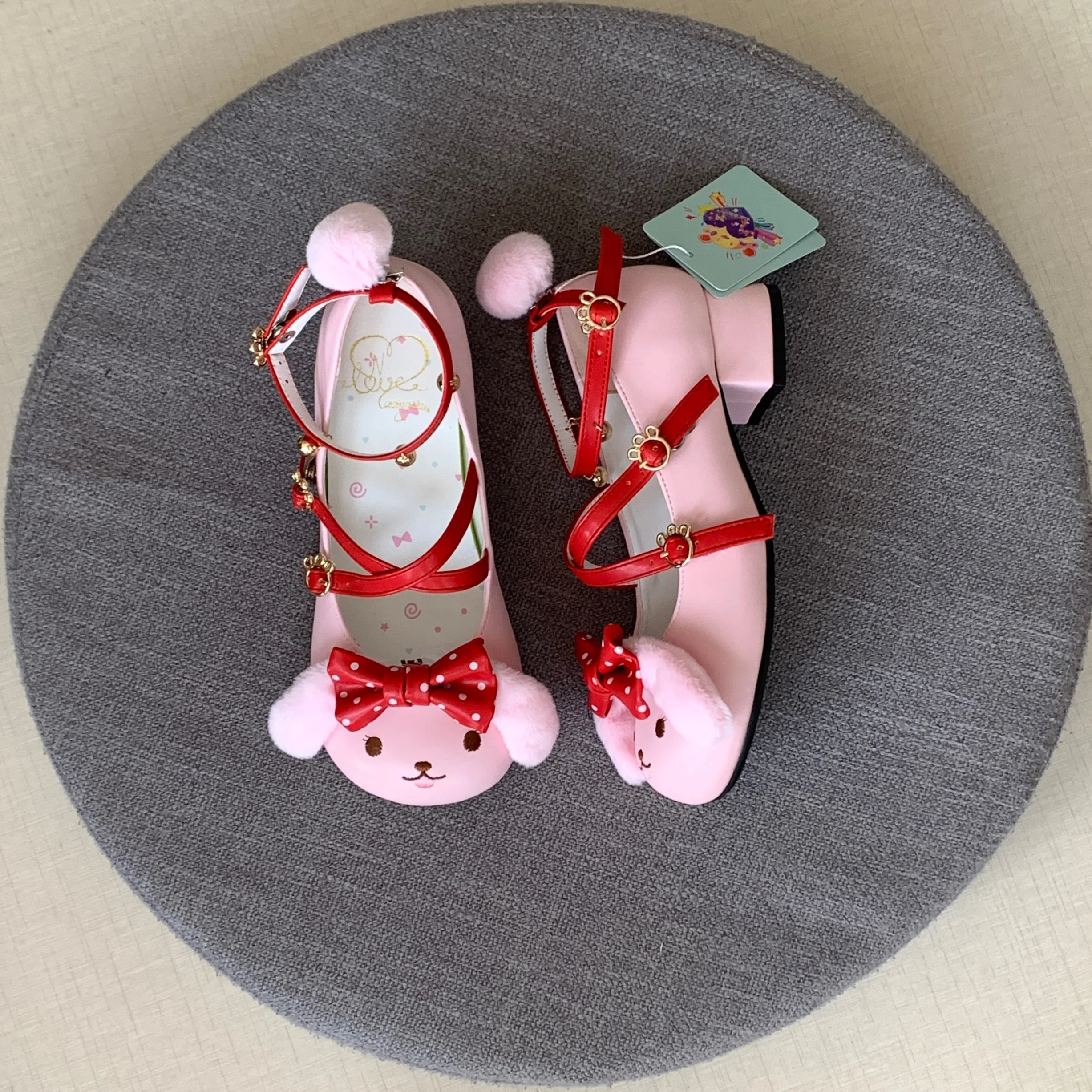 Cute Cartoon Dog Lolita Single - Women'S Shoes Hush Puppies 评论和价格