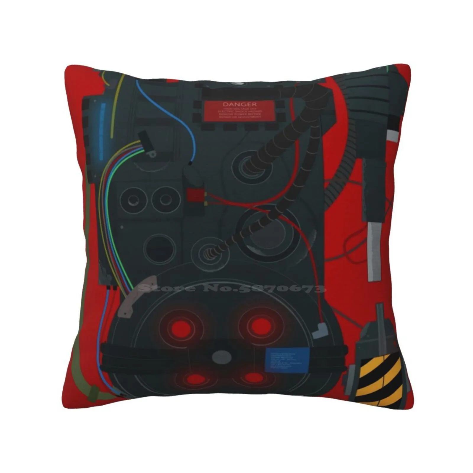 Ghostbusters Proton Pack Pillowslip Pillowcase Fanart Film Ghostbusters Proton Pack Bill Murray Trap Peter Venkman Egon