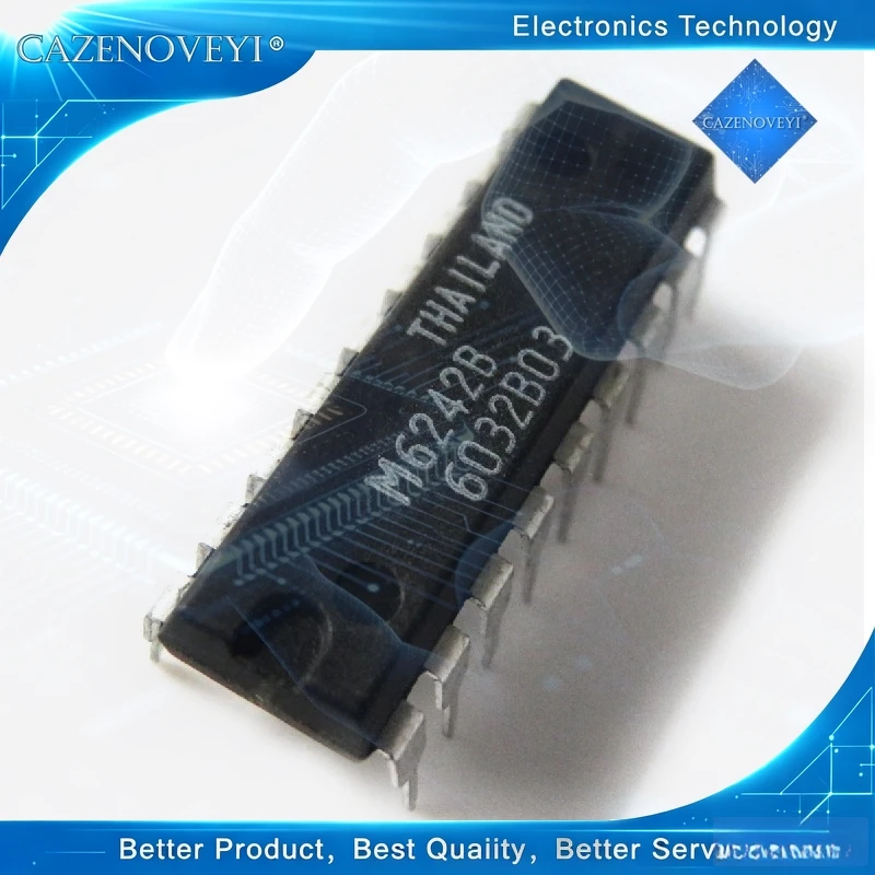 (5-10-20-30-100PCS) M6242 DIP-18 M6242B