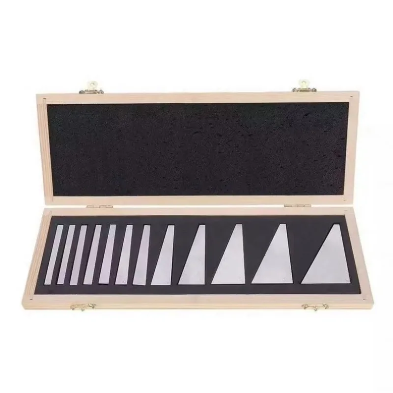 

10pcs Set Angle Block Set 1, 2, 3, 4, 5, 10, 15, 20, 25, 30 Precision +/- 20 Seconds Machinist Tool Block Gauge Gage