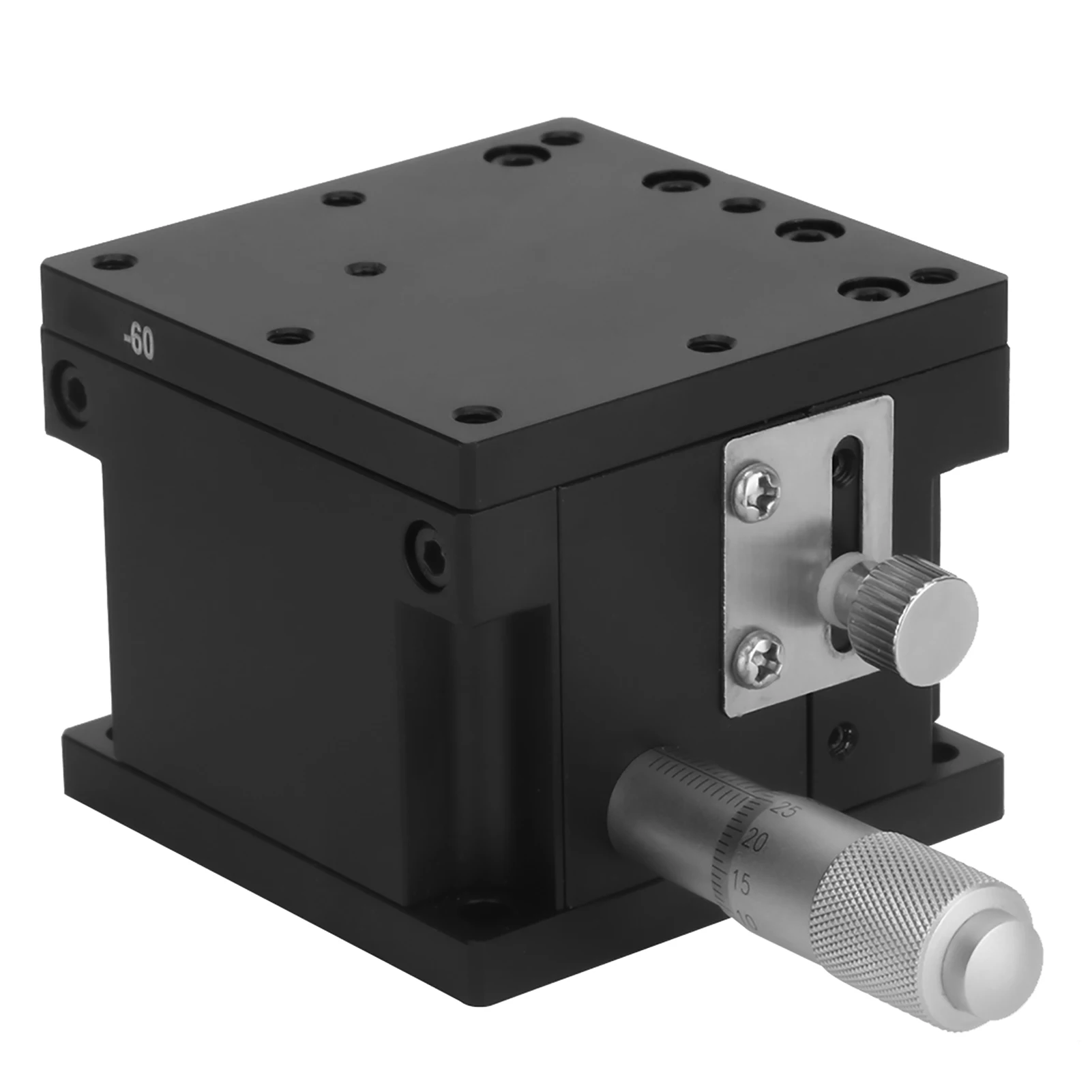 SEMZA 60 Trimming  Slide Table Fine Tuning Bearing Vertical Linear Stage 60*60*50mm Manual Linear Stages Sliding Table