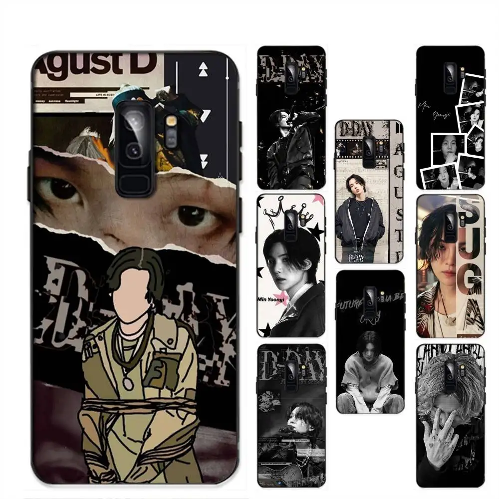 Funda para Teléfono Singer A-Agust D S-SUGA para Samsung S 24 fe 25 Ultra plus 20 lite 21 30 22 23 24 22 Ultra 5G