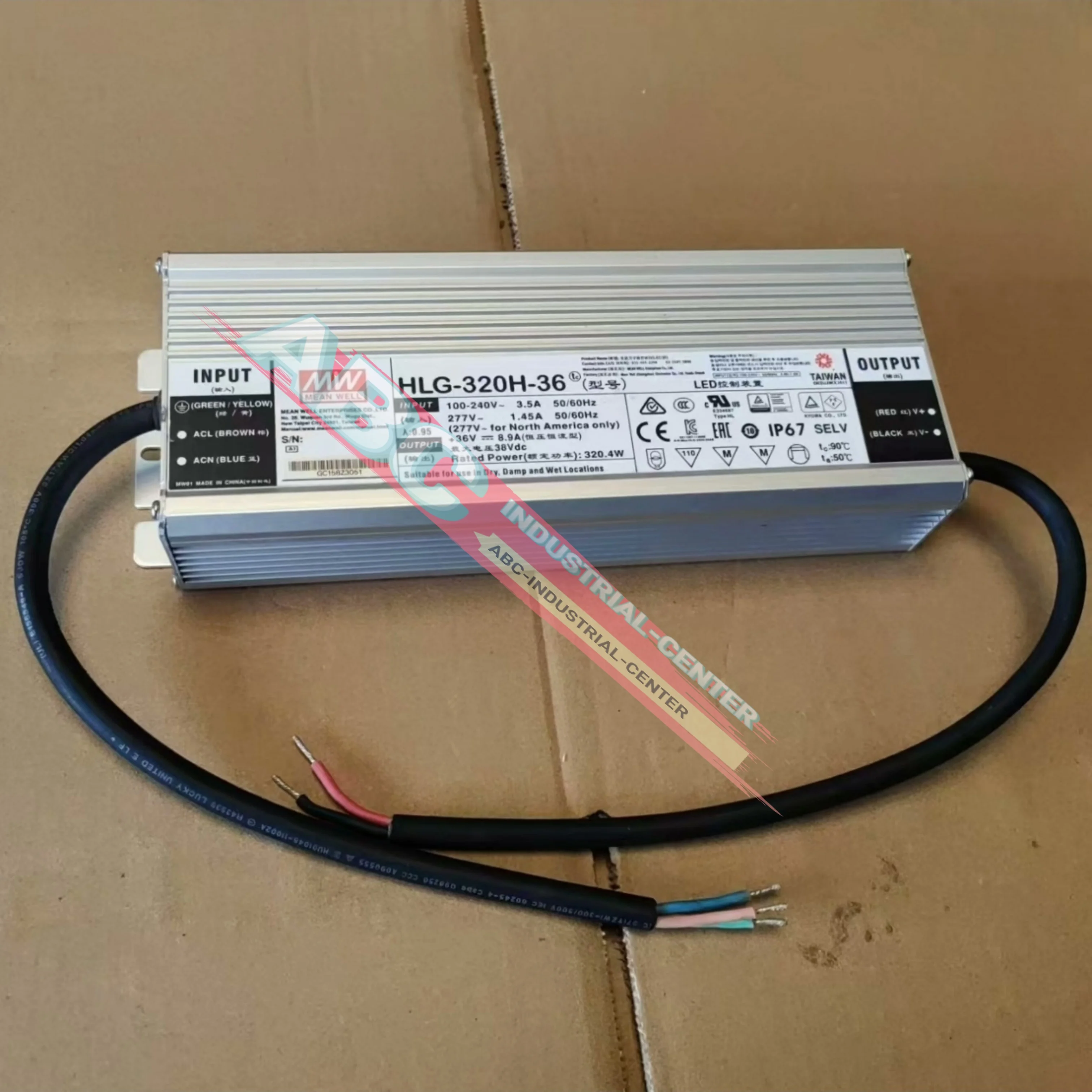 

HLG-320H-42A | 42V HLG-320H-42B | 42V Switch Power Supply 100%NEW