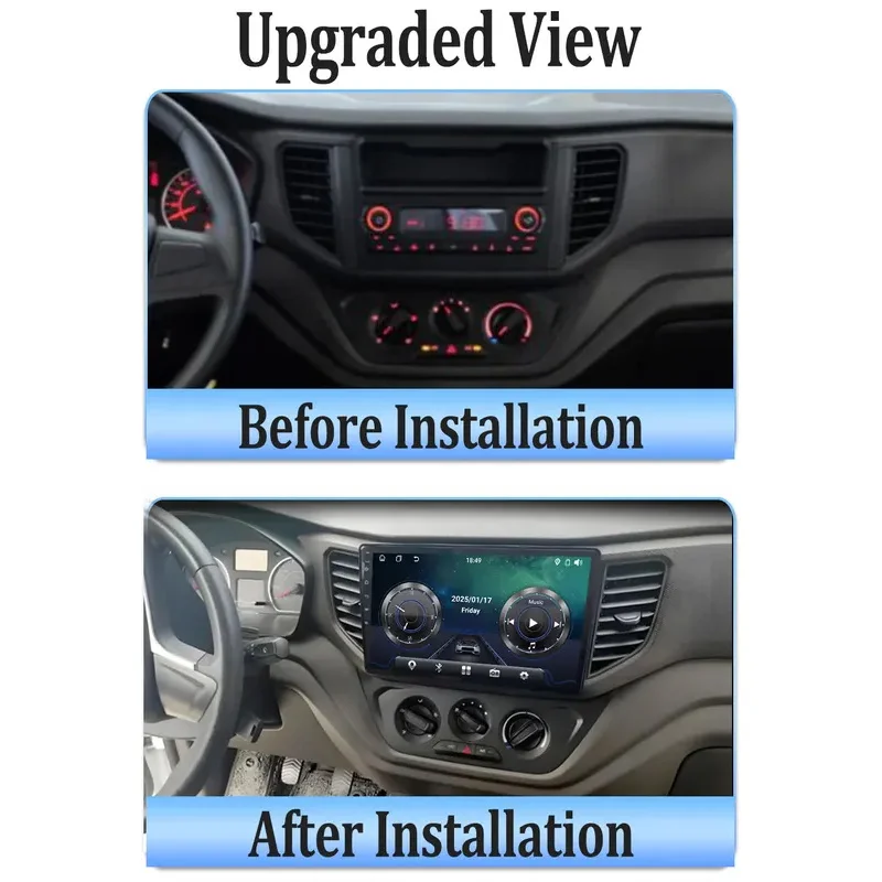 أندرويد 15 أوتوريدو لسيارة شيفروليه N400 V 2019 لـ Wuling Hongguan راديو السيارة مشغل وسائط متعددة ستيريو Carplay GPS BT Wifi 2 Din #2