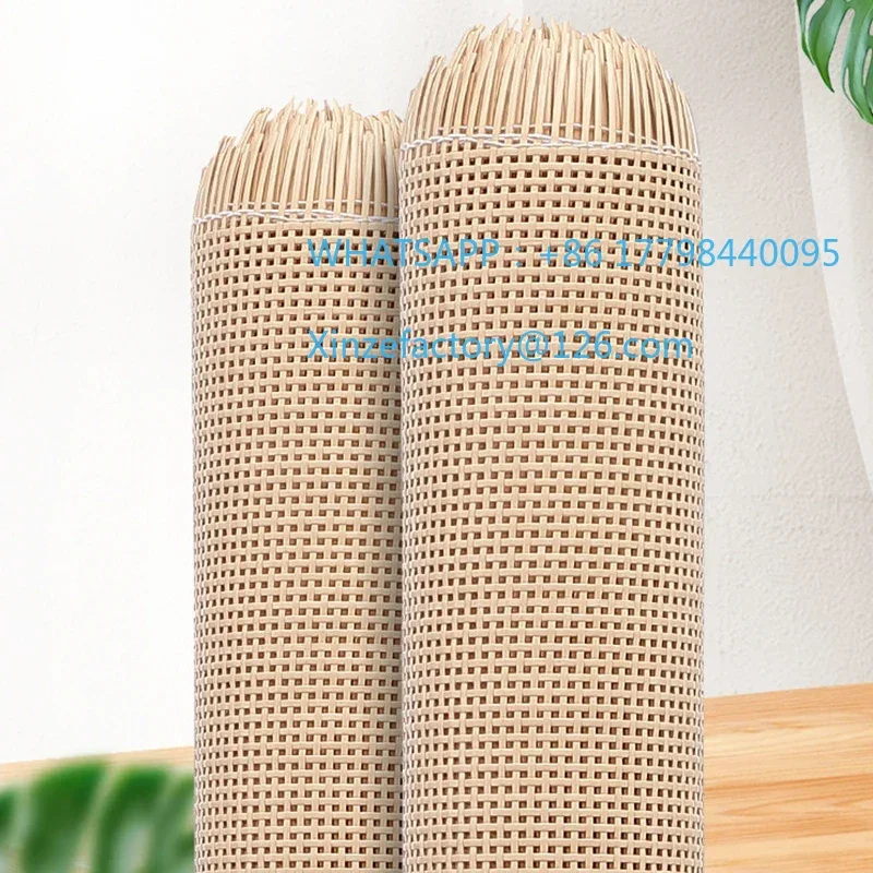 تخصيص البلاستيك متقلب النسيج الاصطناعي الروطان حزام لفة قصب الأثاث كرسي الجدول خزانة خذاء خزانة الكتب #2