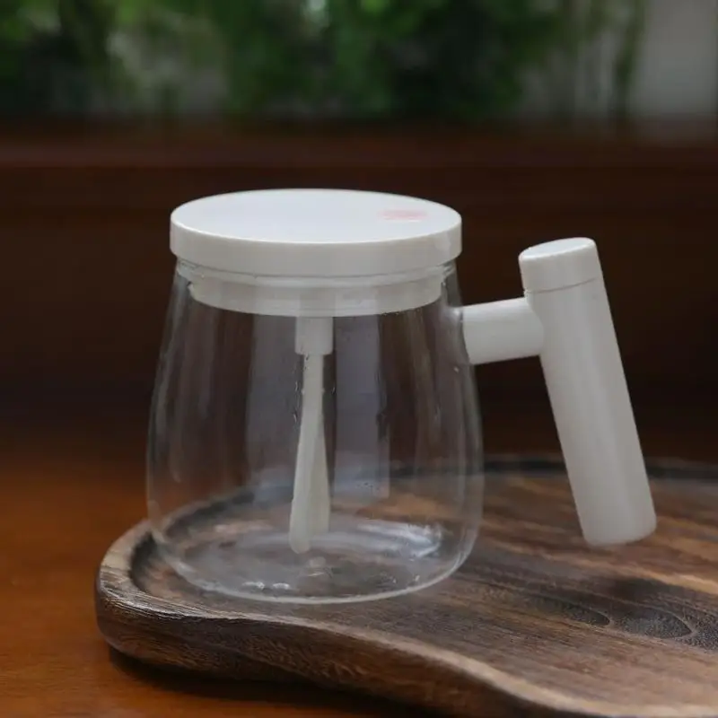 L8RE Electric Cup tự khuấy cốc thủy tinh phù hợp để dễ dàng trộn