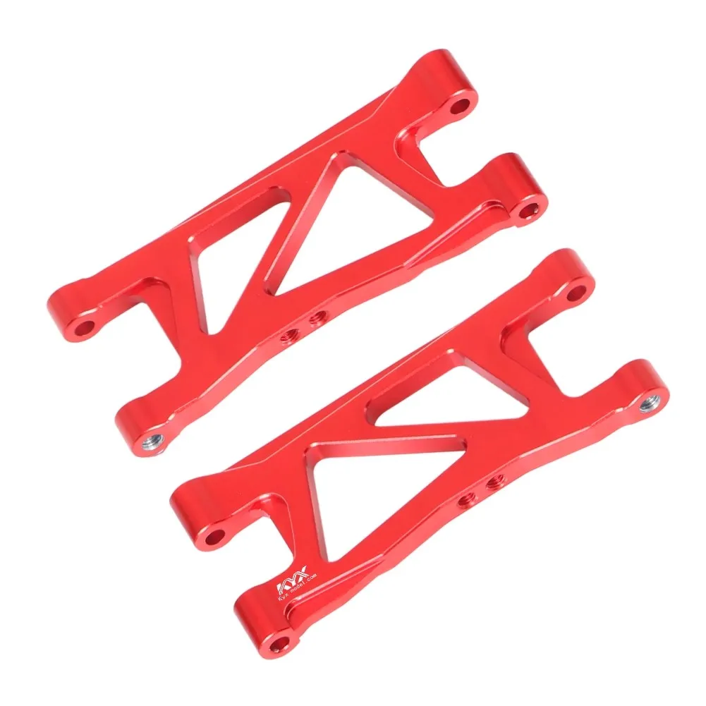 KYX RC modelo de coche Arrma Mojave 1/14 pequeño Mohave aleación de aluminio brazos superiores e inferiores traseros