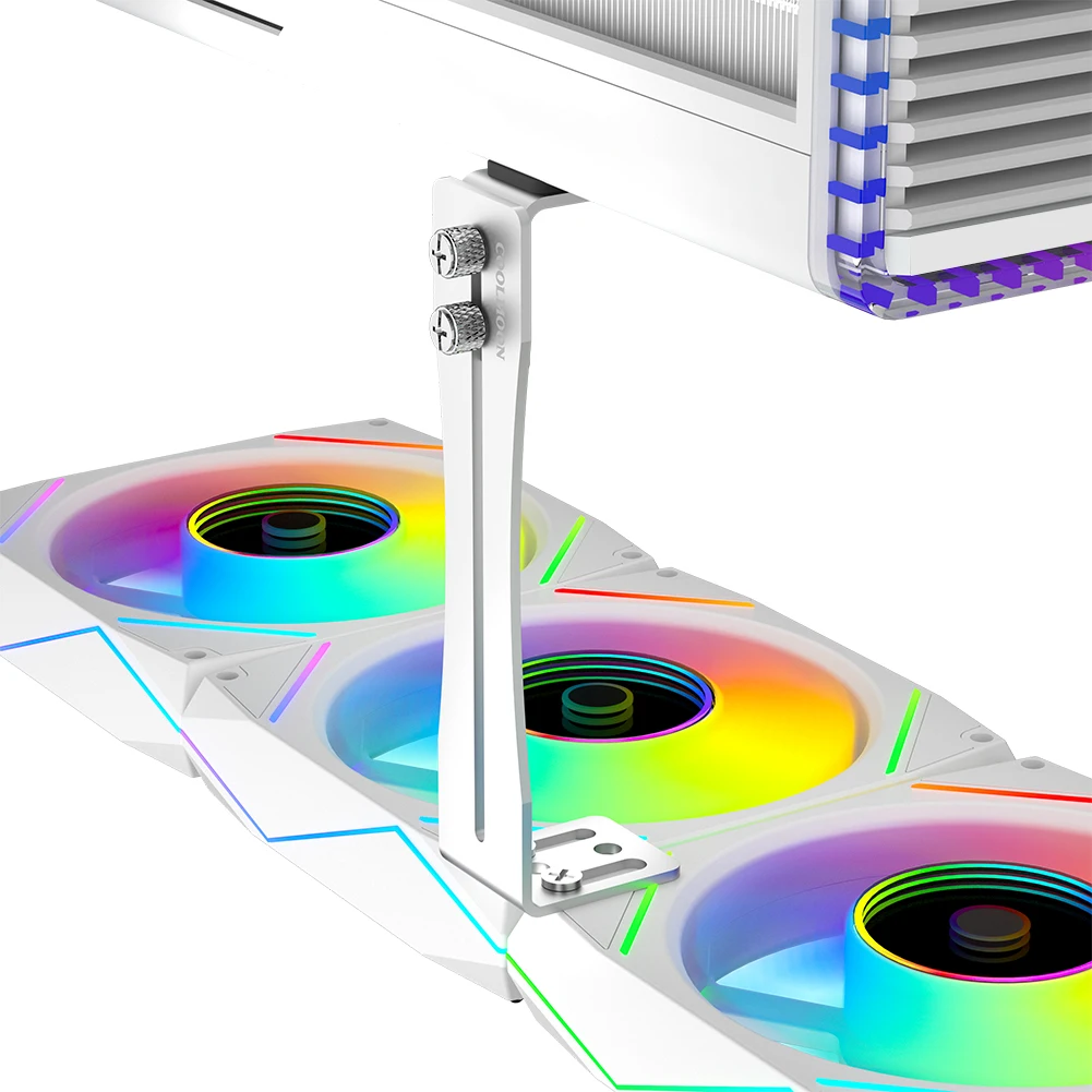 

Computer Graphics Card Holder Chassis Fan Support Fixed Metal Bracket Hight Adjustable GPU Fixed Holder Video Card Support Rack