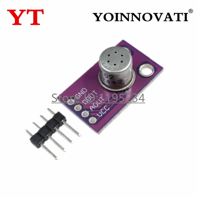 CJMCU-1100 MS1100 MS-1100 VOC Gas Sensor Module Formaldehyde Benzene Concentration Gas Induction 100mA Breakout forArduino