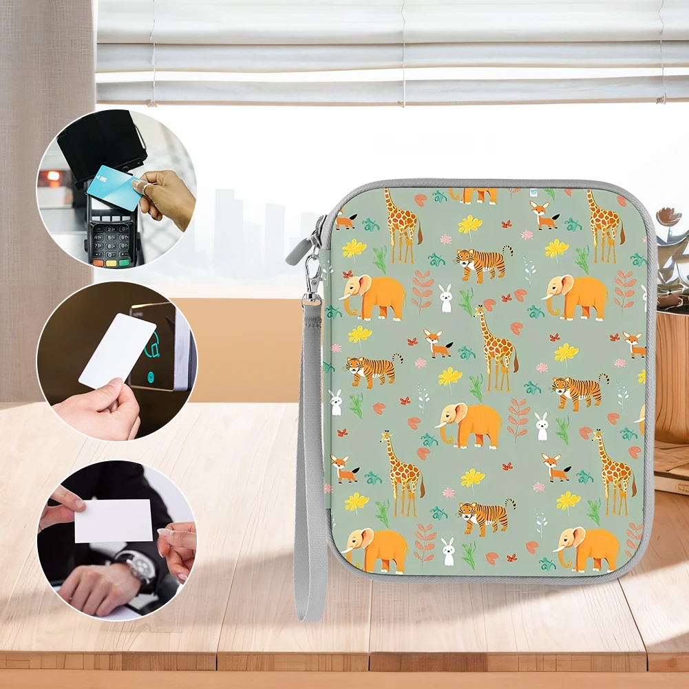 

Card Binder Holder with Zipper & 80 Pockets Card Folder for Yoto Cards Mini Audiobook Cards