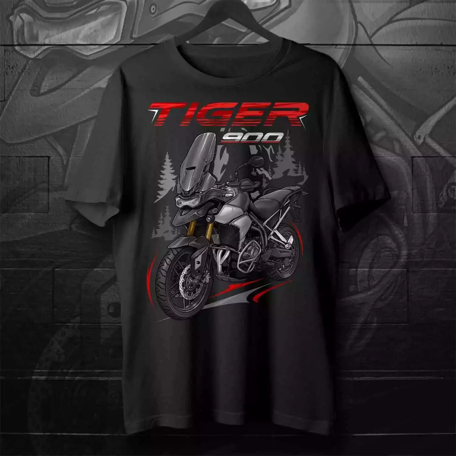 Triumph Tiger 900 Rally & Rally Pro & Rally Aragón - Motorcycle T-Shirt High-end Luxury Is for Both Men and Women Top Y2k