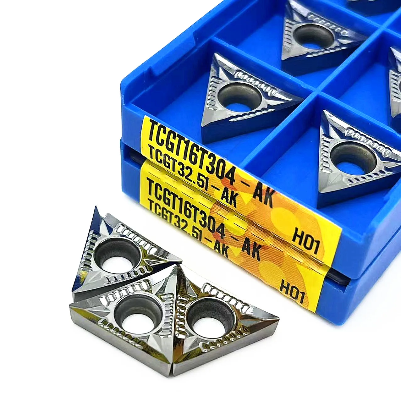 TCGT16T302 AK H01 TCGT16T304 AK H01 TCGT16T308 AK H01 Carbide inserts CNC lathe tool Cutting insert Aluminum tool Turning blades